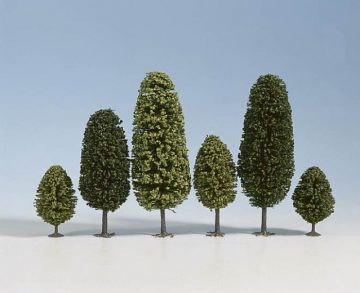 Laubbäume, 4 – 6,5 cm hoch, 25 Stück <br/>NOCH 32501 1