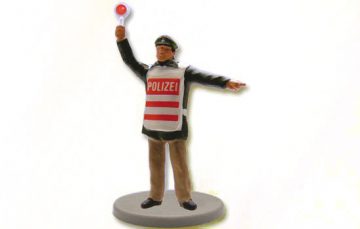 Polizist mit beleuchteter Kelle <br/>Viessmann 1518 1
