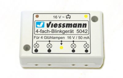 Elektronik, Vierfach-Blinkgerät <br/>Viessmann 5042