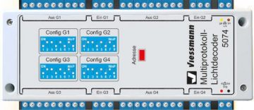 Multiprotokoll-Lichtdecoder <br/>Viessmann 5074 1