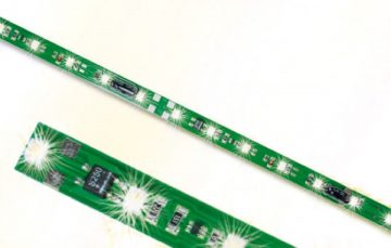 Waggon-Innenbeleuchtung 8 LEDs weiß <br/>Viessmann 5090 1
