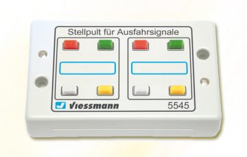 Tasten-Stellpult 4-begriffig <br/>Viessmann 5545 1