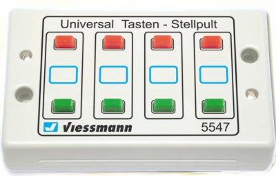 Tasten-Stellpult 2-begriffig <br/>Viessmann 5547