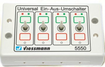 Universal Ein-Aus-Umschalter <br/>Viessmann 5550 1