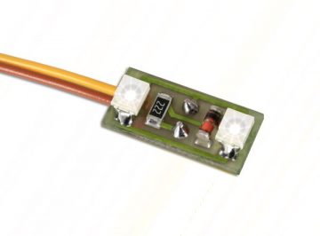 Innenbeleuchtung für Gebäude, 2 LED weiß <br/>Viessmann 6018 1