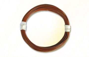 Kabel, 5 m, Spezialkabel, 0,6 mm², braun <br/>Viessmann 6892 1