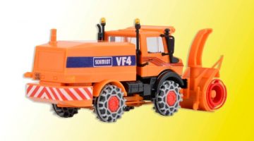 Unimog Schneefräse mit Wint <br/>kibri 15011 3