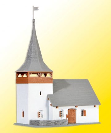 Dorfkirche Sertig <br/>kibri 37031 2