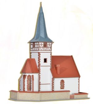 Dorfkirche Ditzingen <br/>kibri 39772