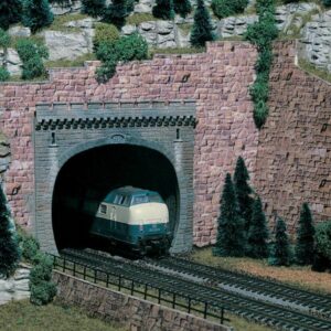 Tunnel-Portal, 2-gleisig Vollmer 42502
