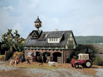 Stall mit Taubenschlag und <br/>Vollmer 43726 1