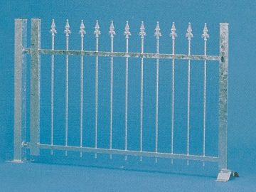 Eisenzaun alufarben, 190 c <br/>Vollmer 45008 1