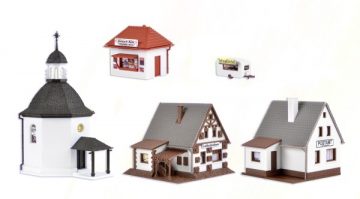 Weihnachtsdorf mit Beleucht <br/>Vollmer 47613 1