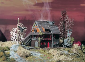 Villa Vampir mit Flackerlic <br/>Vollmer 49679 1