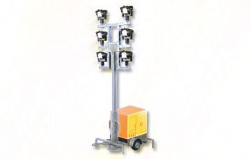 Leuchtgiraffe auf Anhänger mit LED <br/>Viessmann 1343 1