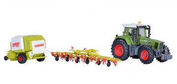 kibri 12233 <br/>Traktor Fendt mit Anbauger 3