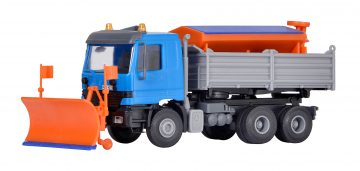 kibri 15006 <br/>MB ACTROS mit Pflug und St 2