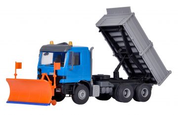 kibri 15006 <br/>MB ACTROS mit Pflug und St 3