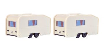 Vollmer 45147 <br/>Wohnwagen, 2 Stück 2