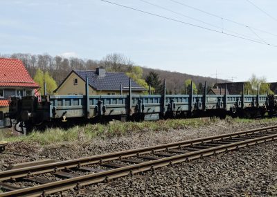 TRIX 15487 <br/>Niederbordwagen Res PKP