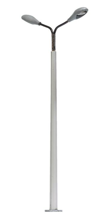 BUSCH 4158 <br/>Betonmast mit 2 Leuchten 1