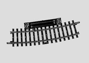 Märklin 2239 <br/>Schalt-Gleis, gebogen, r424,6mm,15°