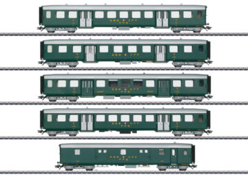 Märklin 43369 <br/>Leichtstahlwagen-Set zur Ae 3/6 I 2