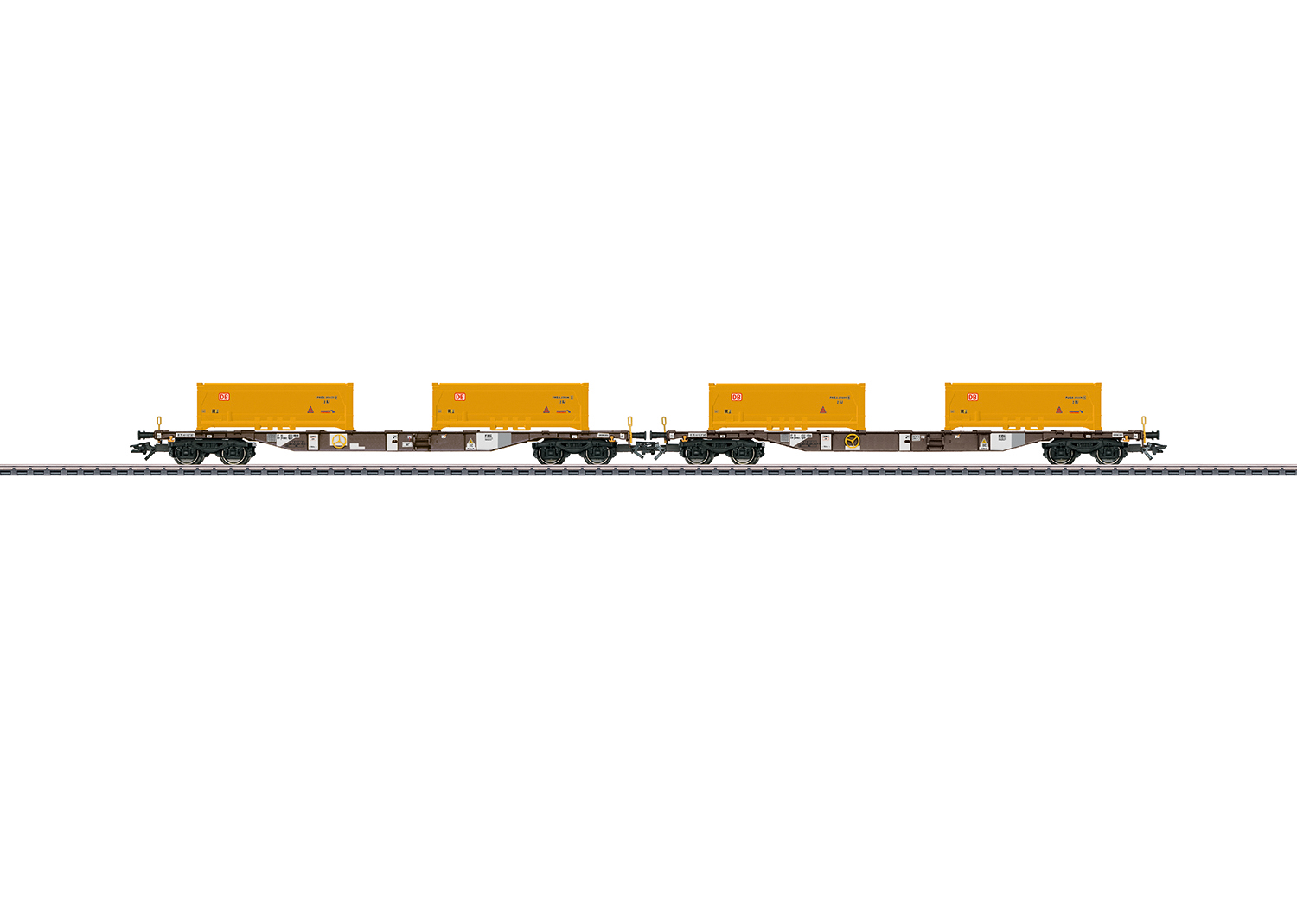 Märklin 47131 <br/>Container-Tragwagen-Set AAE/DB