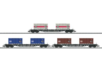TRIX 15961 <br/>Güterwagen-Set Containertrans