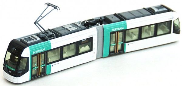 KATO 70148015 <br/>Straßenbahn, PORTRAM, TLR0605, grün