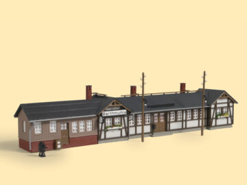 Auhagen 11418 <br/>Bahnhof Barthmühle 1