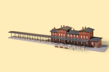 Auhagen 14485 <br/>Bahnhof Neupreußen 1