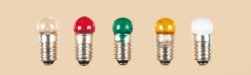 Auhagen 56775 <br/>Lampe mit Schraubsockel, klar, lose, Kugel, 1 Stück 1