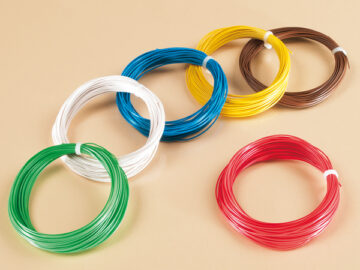 Auhagen 58804 <br/>Kabel, Litze, weiß 1