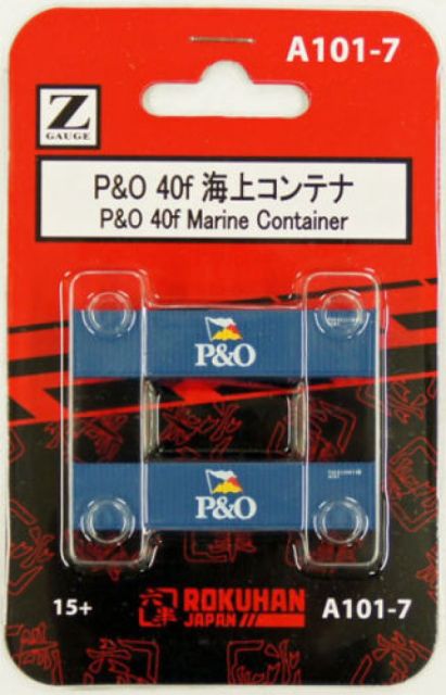 Rokuhan 7297512 <br/>40' Übersee Container P & O