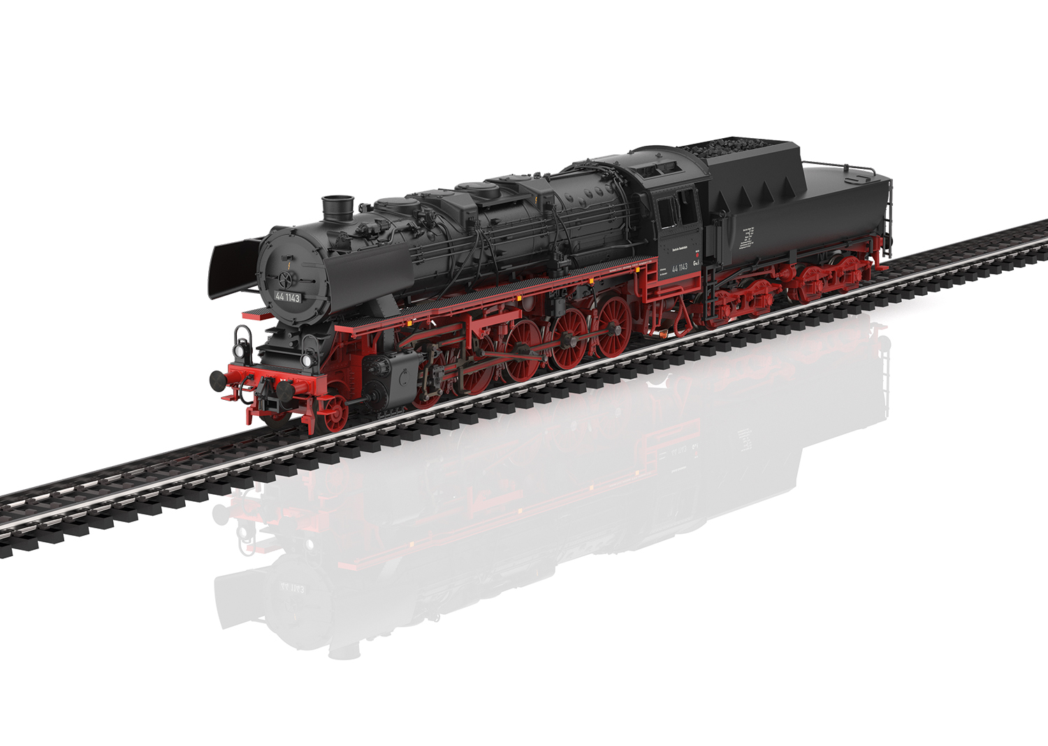 Märklin 39745 <br/>Dampflokomotive Baureihe 44 mit Wannen-Tender