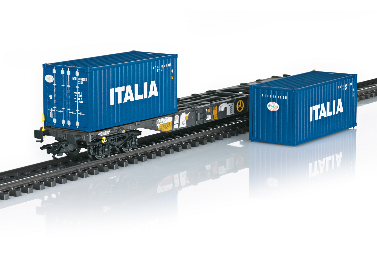 Märklin 47460 <br/>Containertragwagen-Set Bauart Sgns