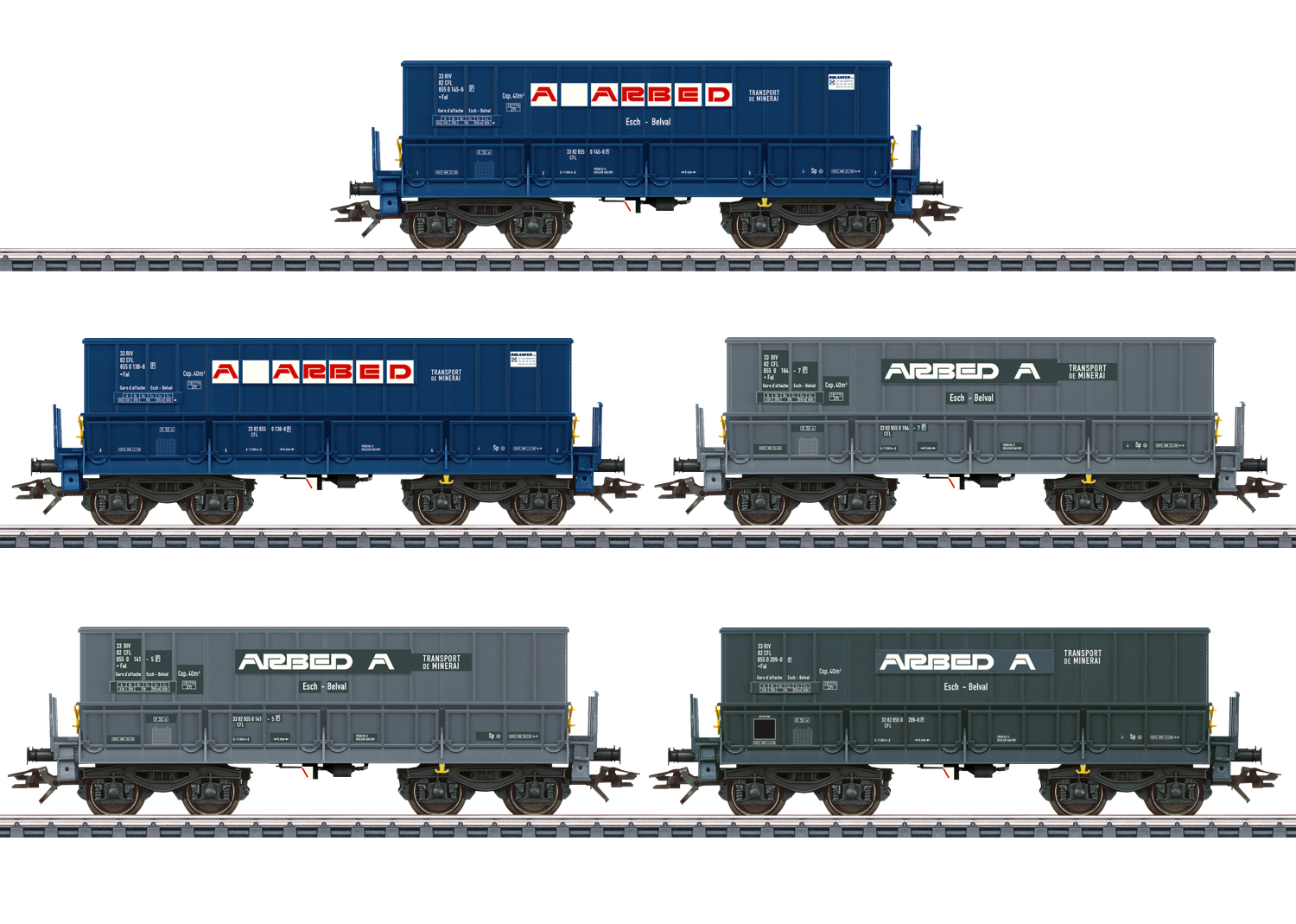 Märklin 48433 <br/>Erzwagen-Set Minéralier