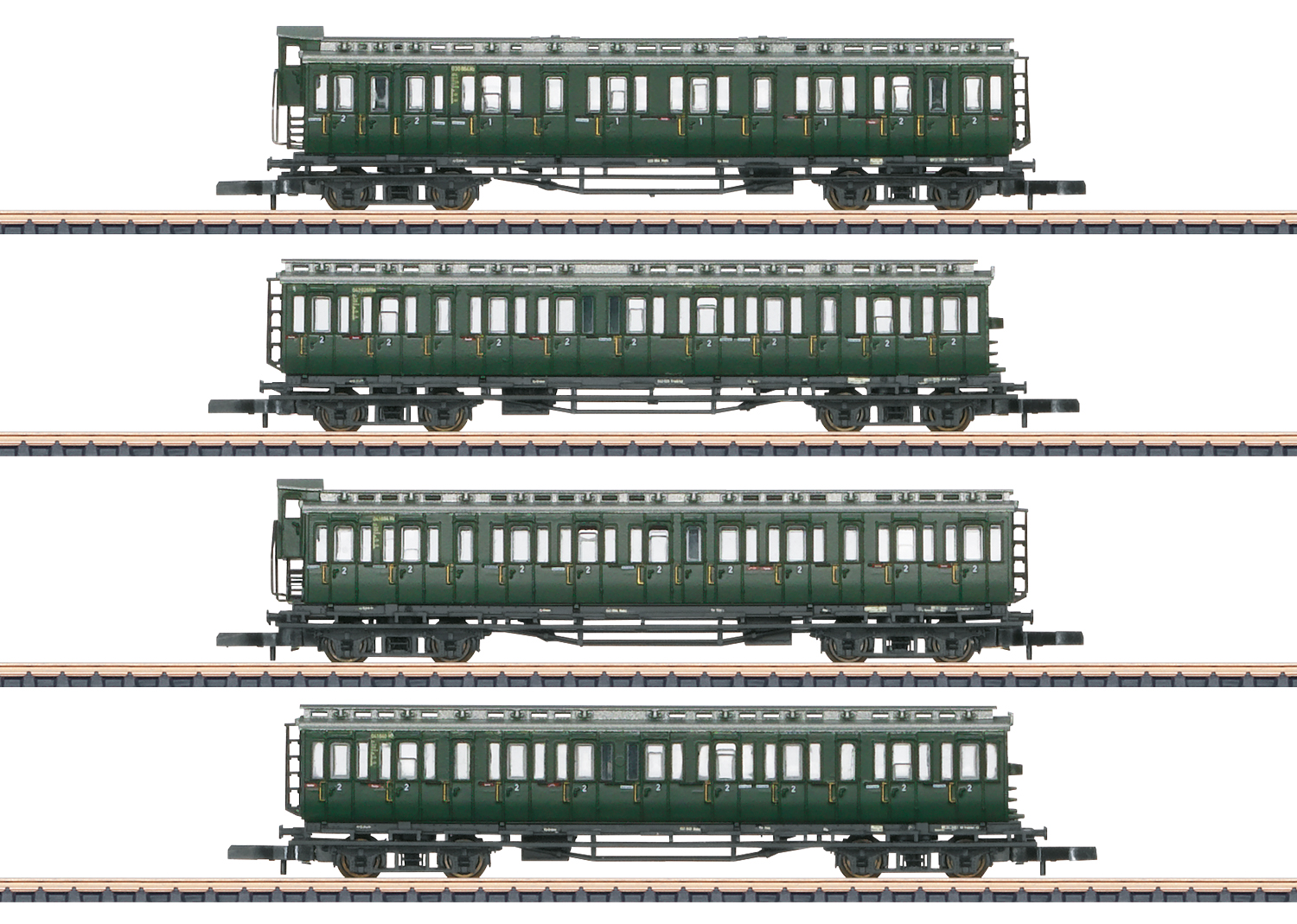 Märklin 87565 <br/>Wagen-Set Abteilwagen