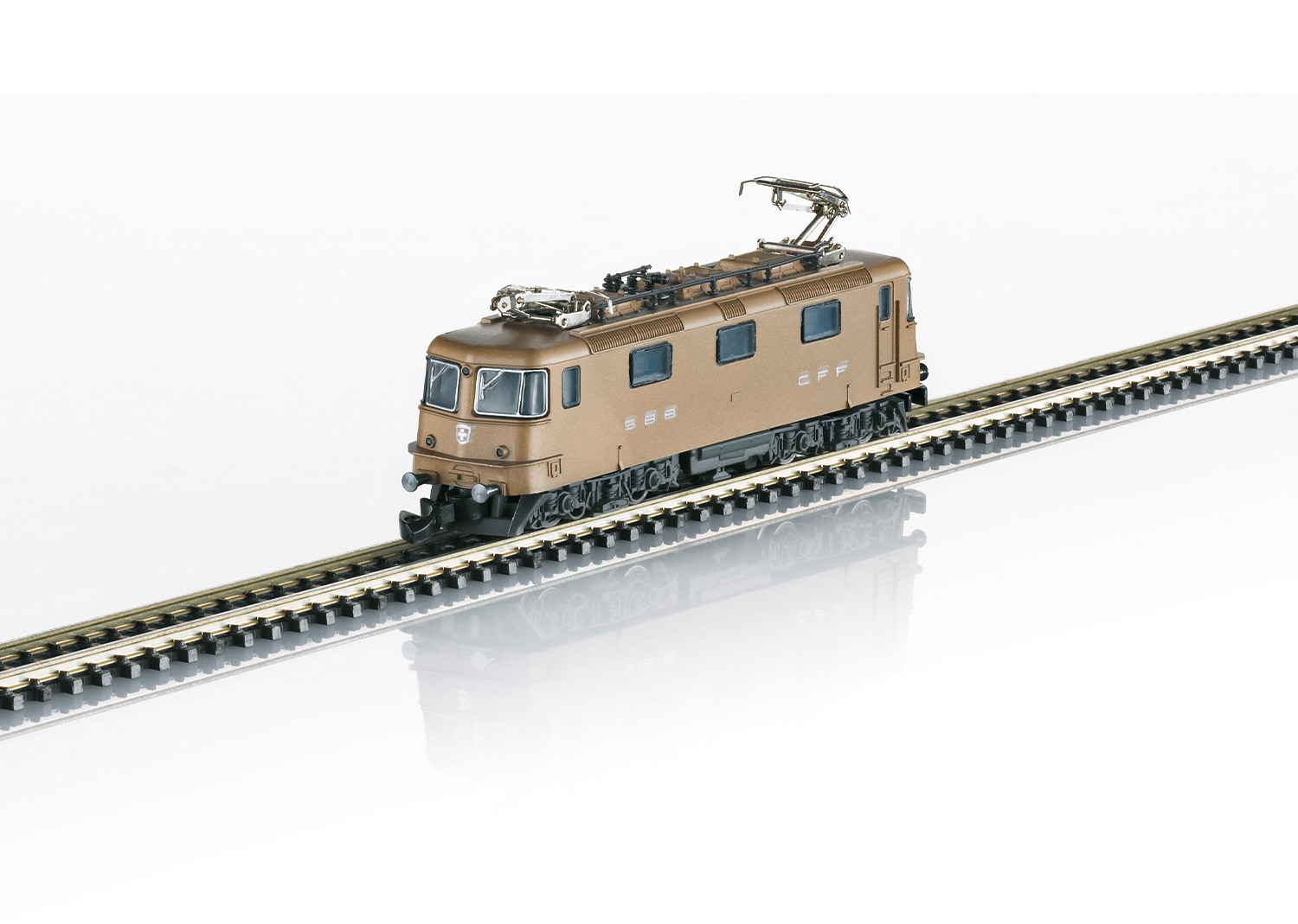 Märklin 88597 <br/>Elektrolokomotive Baureihe RE 4/4 II in Echtbronze