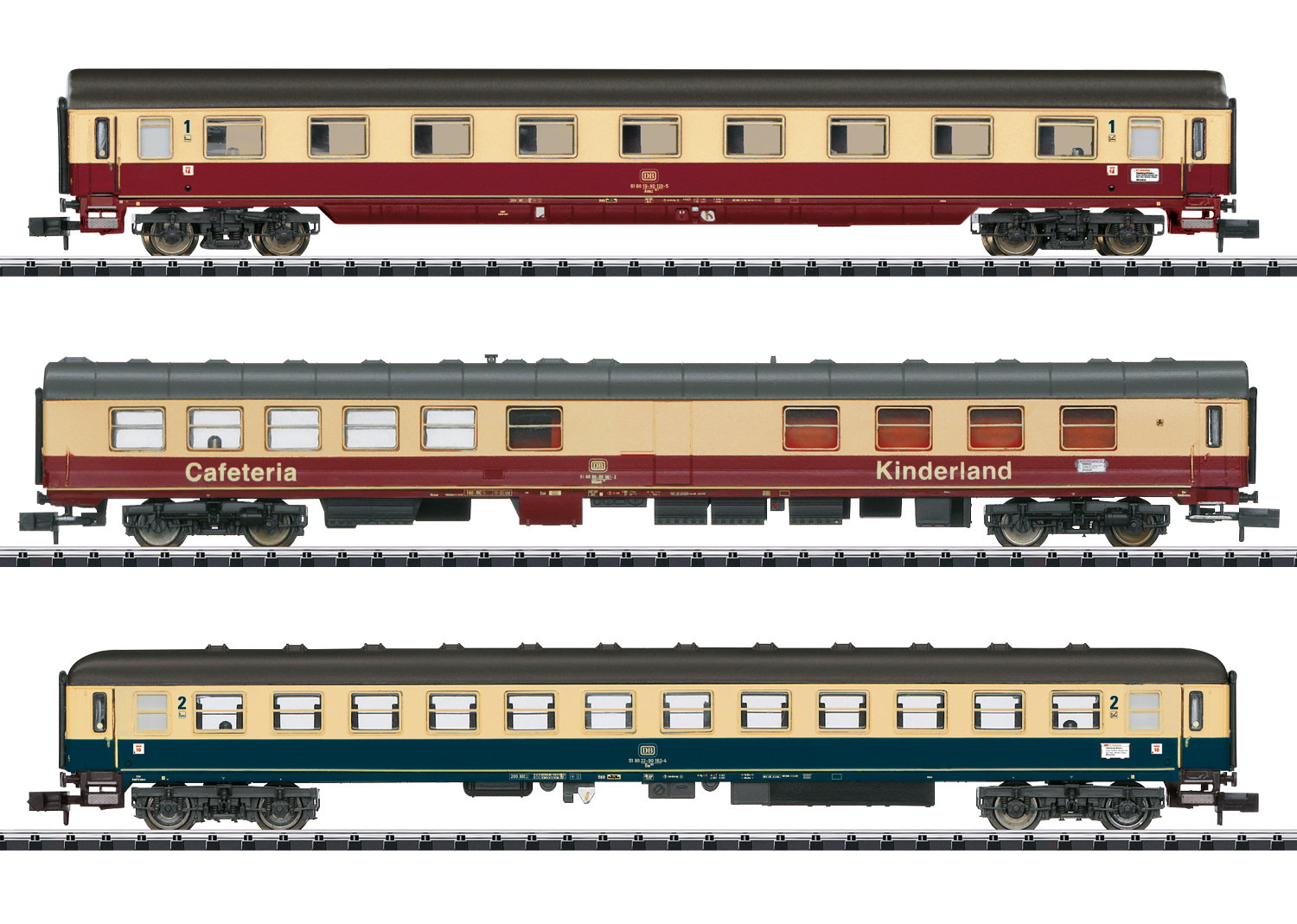 TRIX 18274 <br/>Schnellzugwagen-Set 1 "FD 1922 Berchtesgadener Land"