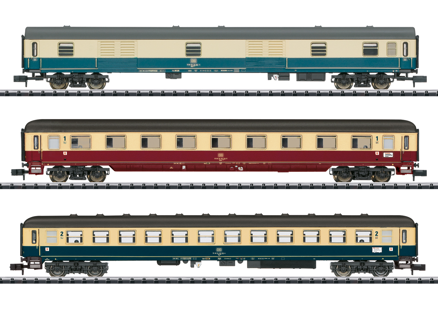 TRIX 18275 <br/>Schnellzugwagen-Set 2 "FD 1922 Berchtesgadener Land"