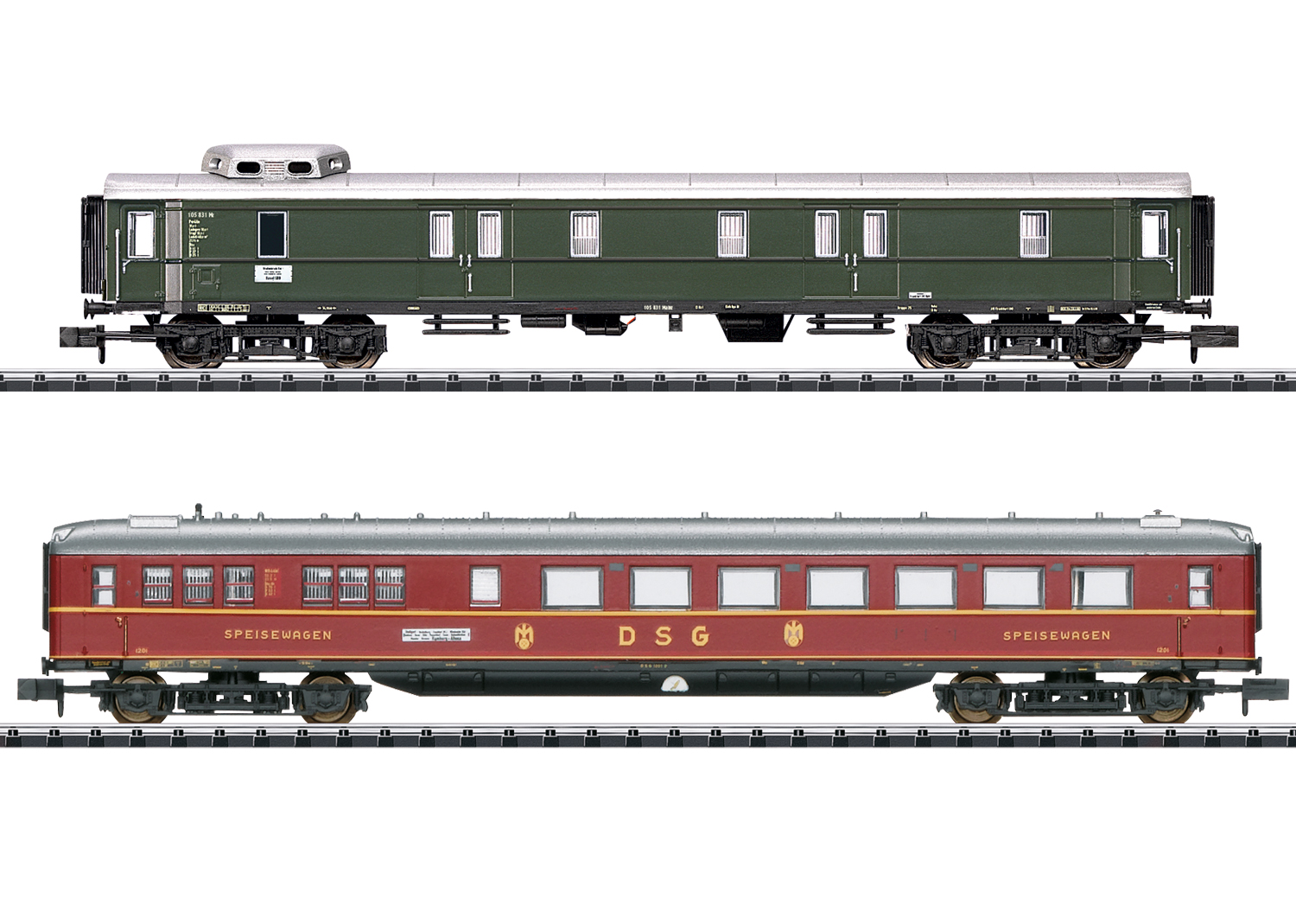 TRIX 18286 <br/>Schnellzugwagen-Set 1 "D 96"