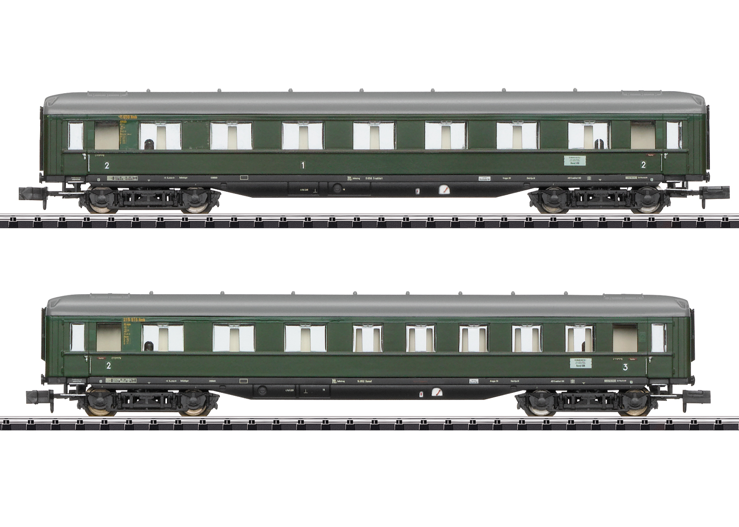 TRIX 18287 <br/>Schnellzugwagen-Set 2 "D 96"