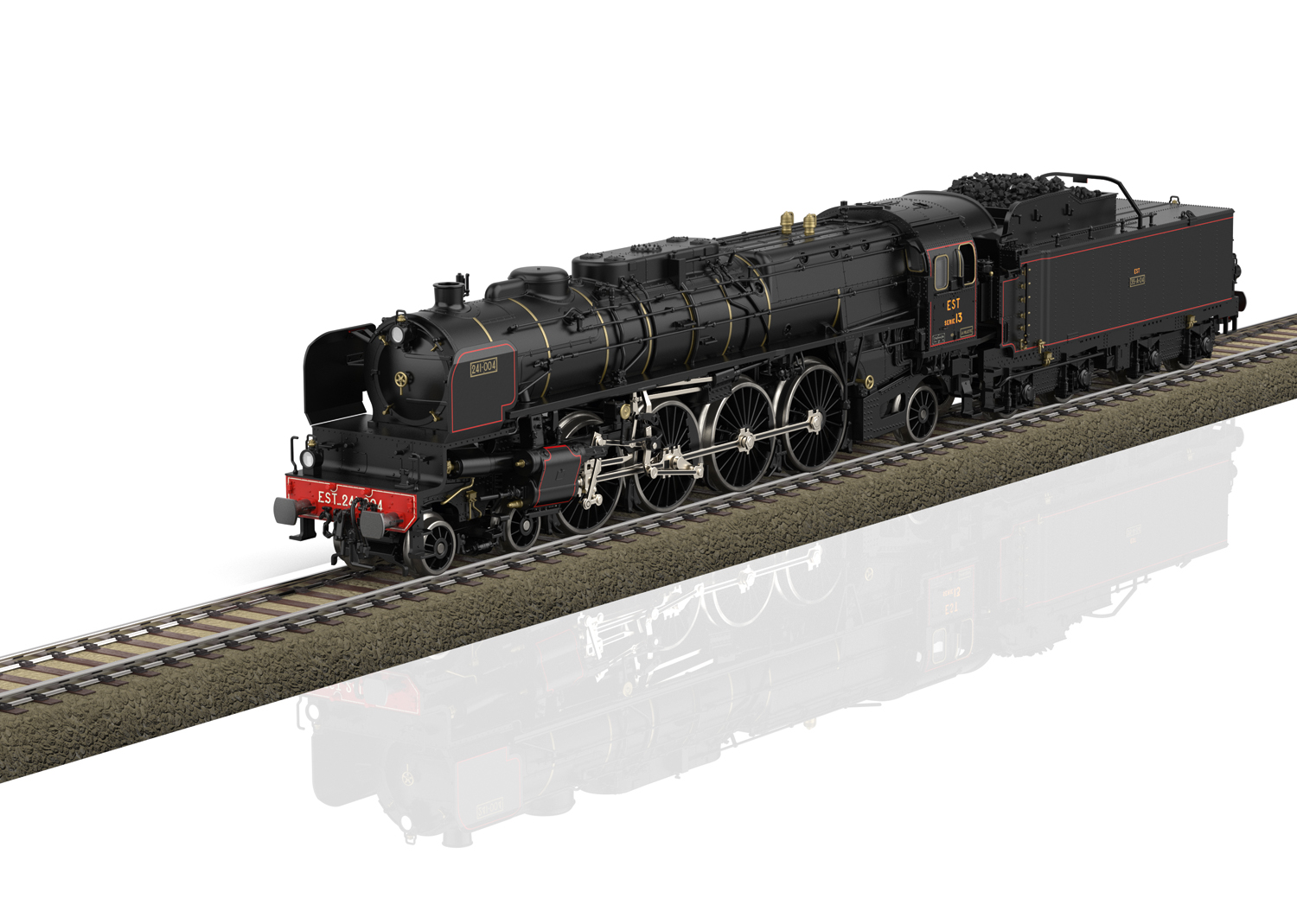 TRIX 25241 <br/>Schnellzug-Dampflokomotive Serie 13 EST