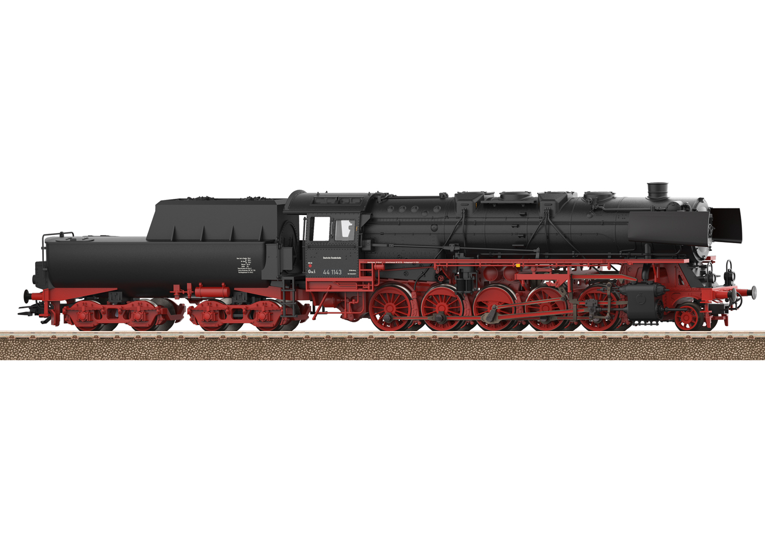 TRIX 25745 <br/>Dampflokomotive Baureihe 44 mit Wannen-Tender