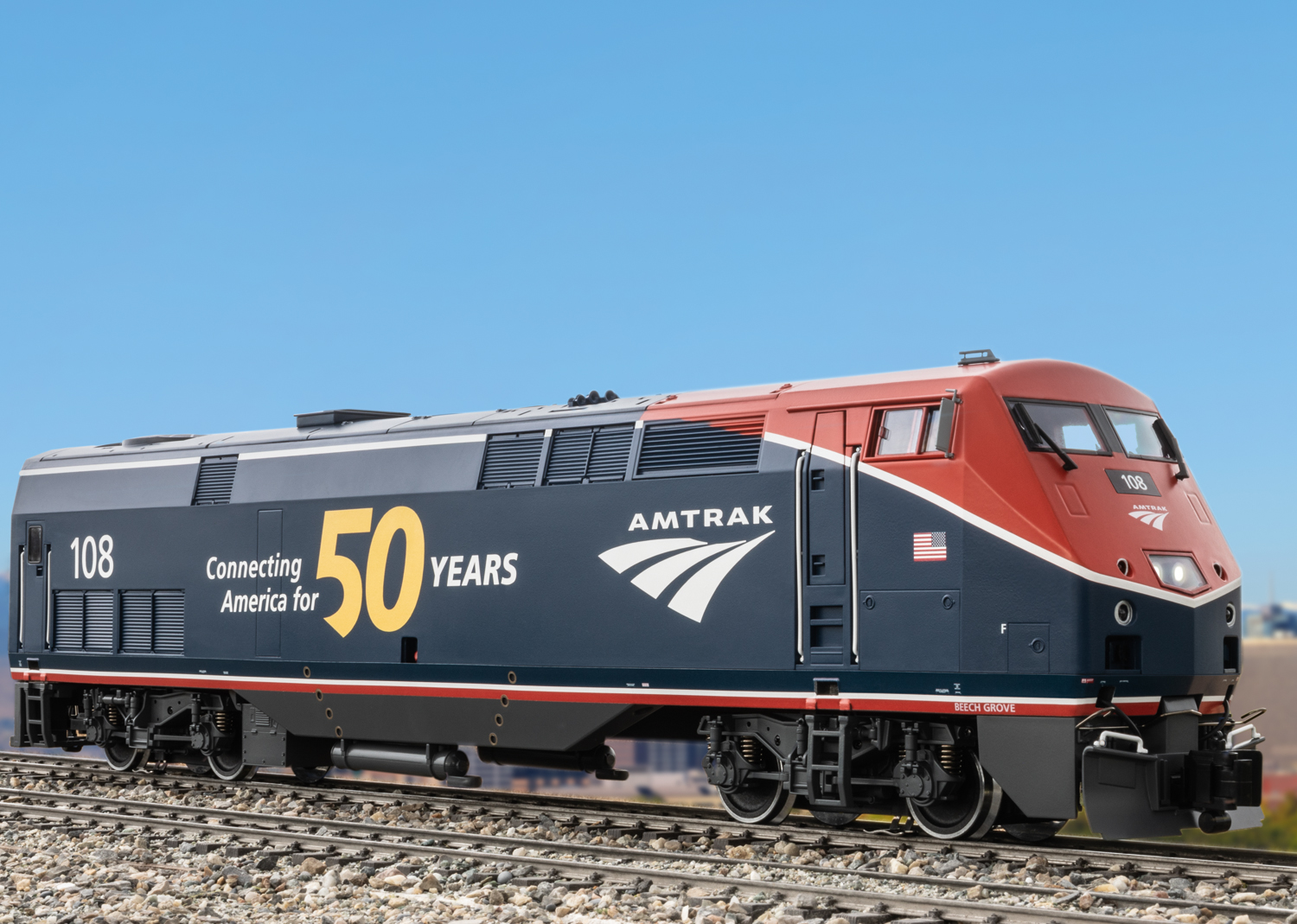 LGB 20494 <br/>Amtrak Diesellok AMD 103 Phas